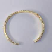 [手彫り]ヘビーウェイトロイヤルハワイアンバングル