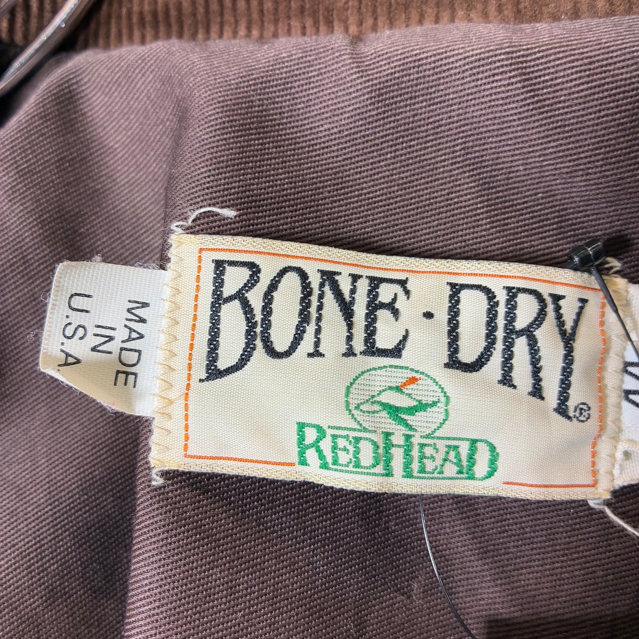 80s USA製　BONE DRY RED HEAD ダックハンターカモ　ハンティングジャケット