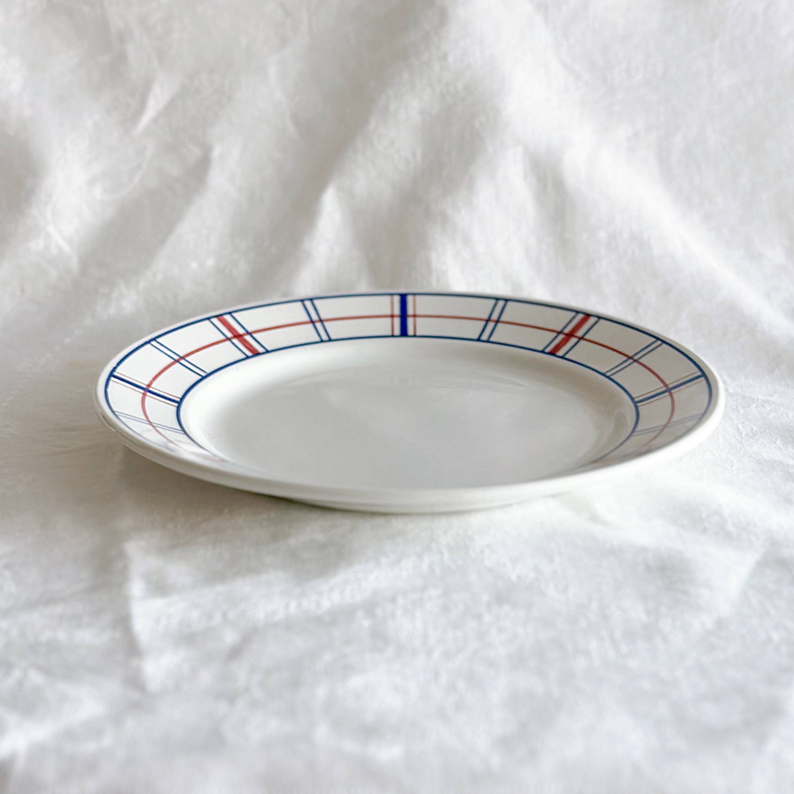 Luneville リュネヴィル プレート CARMEN バスク柄 B（フランス） | ぽ