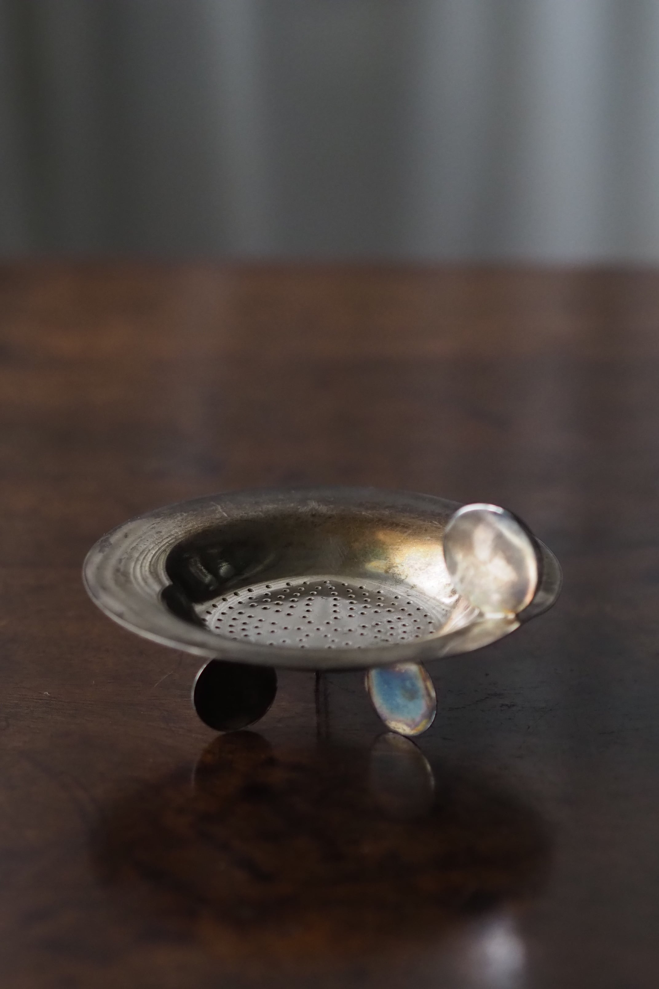 スタンド型ティーストレーナー-vintage tea strainer | アンティーク