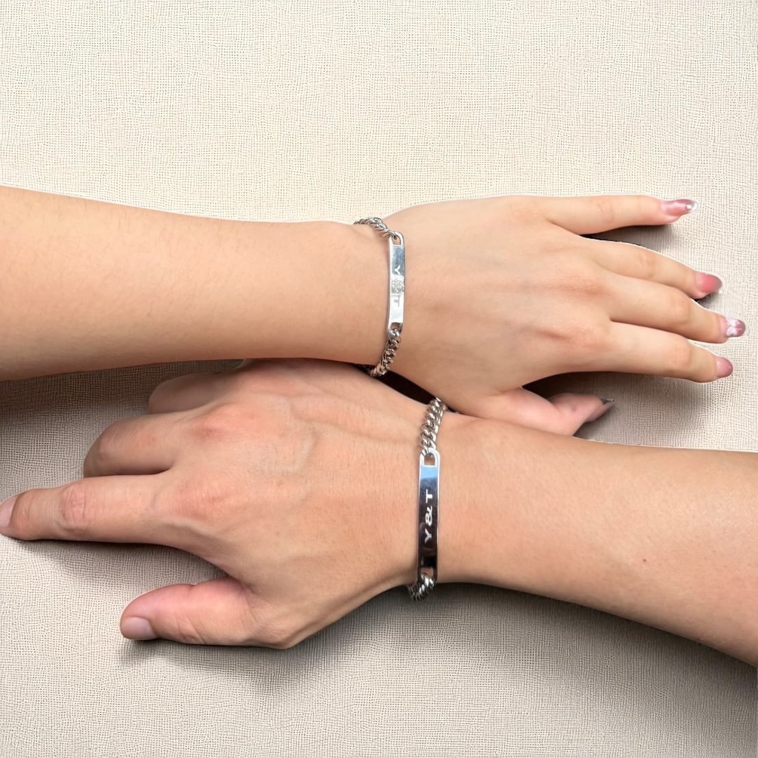 アンジュ 専用 ペア】Eternal Link Bracelets | Ange.