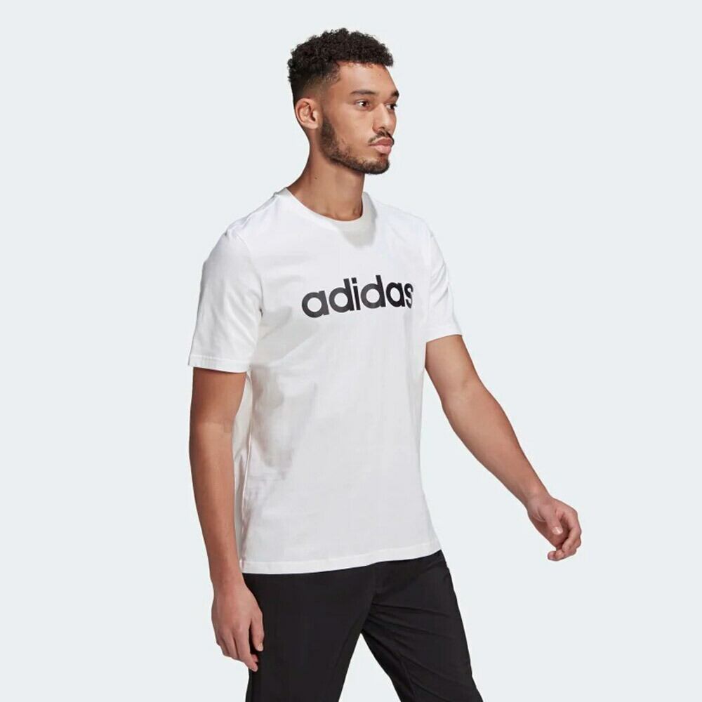 アディダス adidas エッセンシャル エンブロイダード リニアロゴ 半袖Tシャツ ESSENTIALS EMBROIDERED LINEAR  LOGO TEE GL0057 | SOCIAL STORE ソーシャルストア 【レイダース】