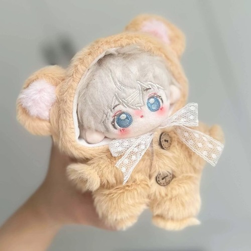 ぬい服【くま耳帽子＆着ぐるみセット】10～15cm用TGMC-1120
