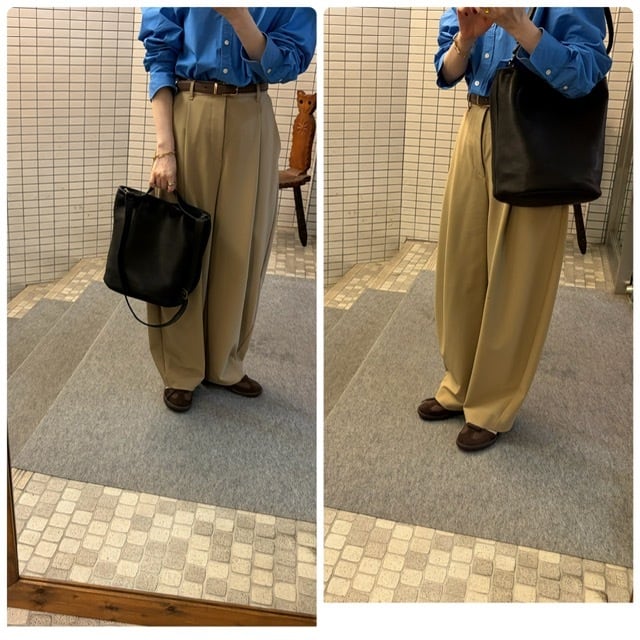 B.stuff 2WAYバケツ型トート