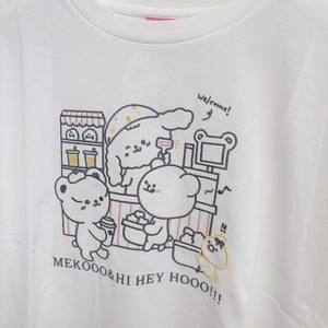 【Mekooo×HiHeyHooo!!!】コンビニが大好き♪みんなのコンビニ刺繍Tシャツ