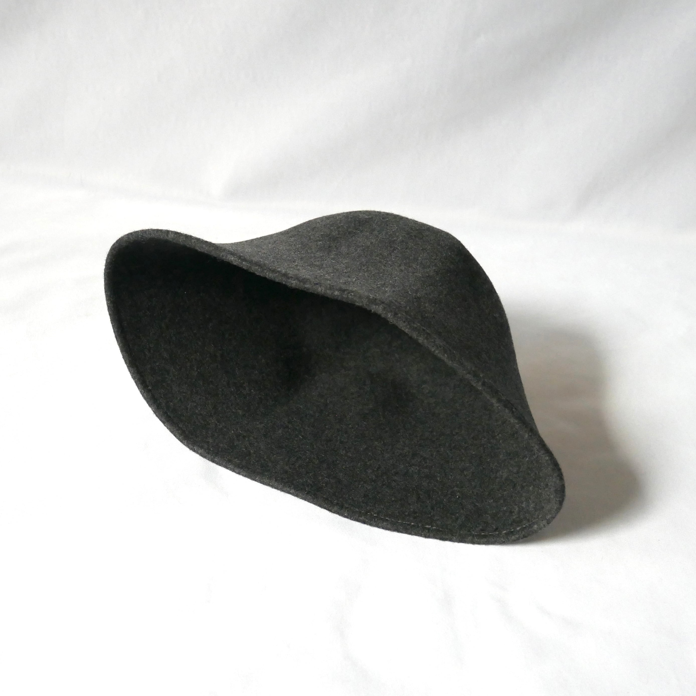 美品 NEWYORKHAT ニューヨークハット ウールハット アメリカ製  L Madein USA NEWYORKHAT grey woolhat アメリカ製 ニューヨークハット