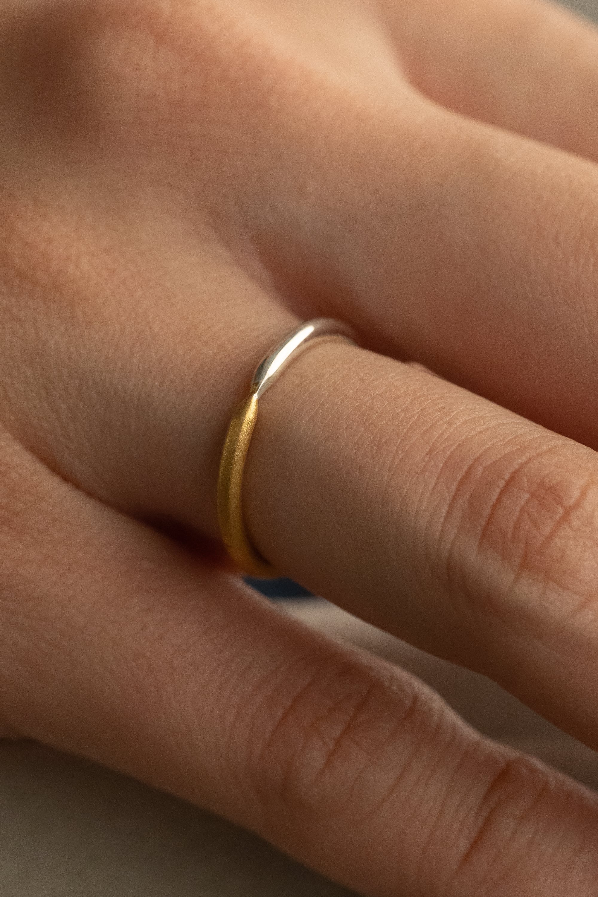 向かうリング (SV925/ bi-color ) | MIKU FUKAMITSU