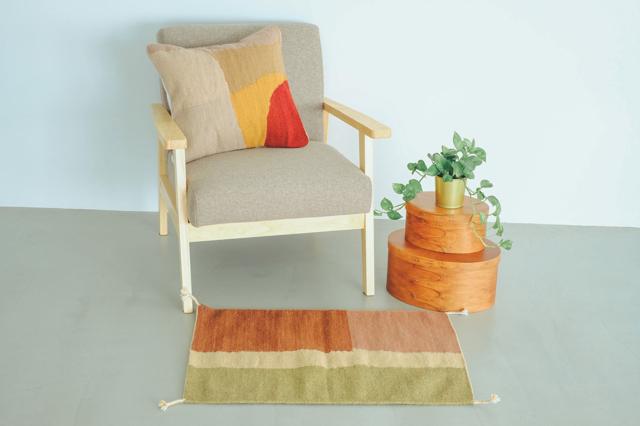 Zapoteco Tapete 50cm×70cm made in Mexico