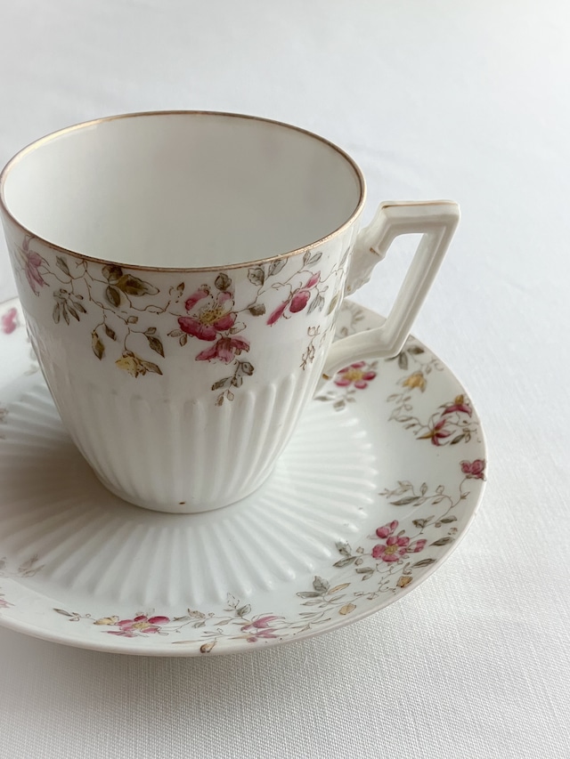 French vintage cup & saucer fil Ⅱ