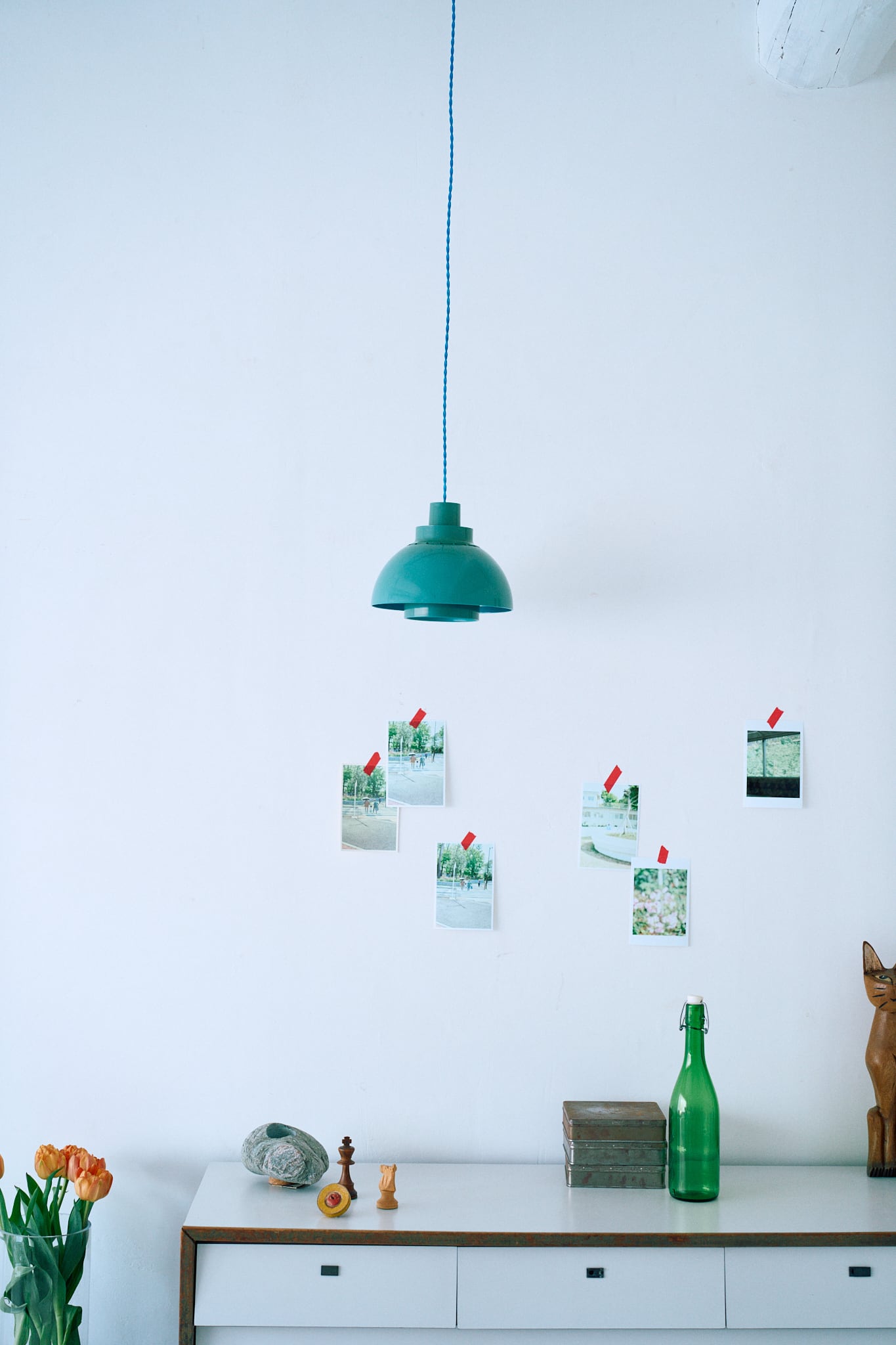 YAMAGIWA ペンダントライト ブルー