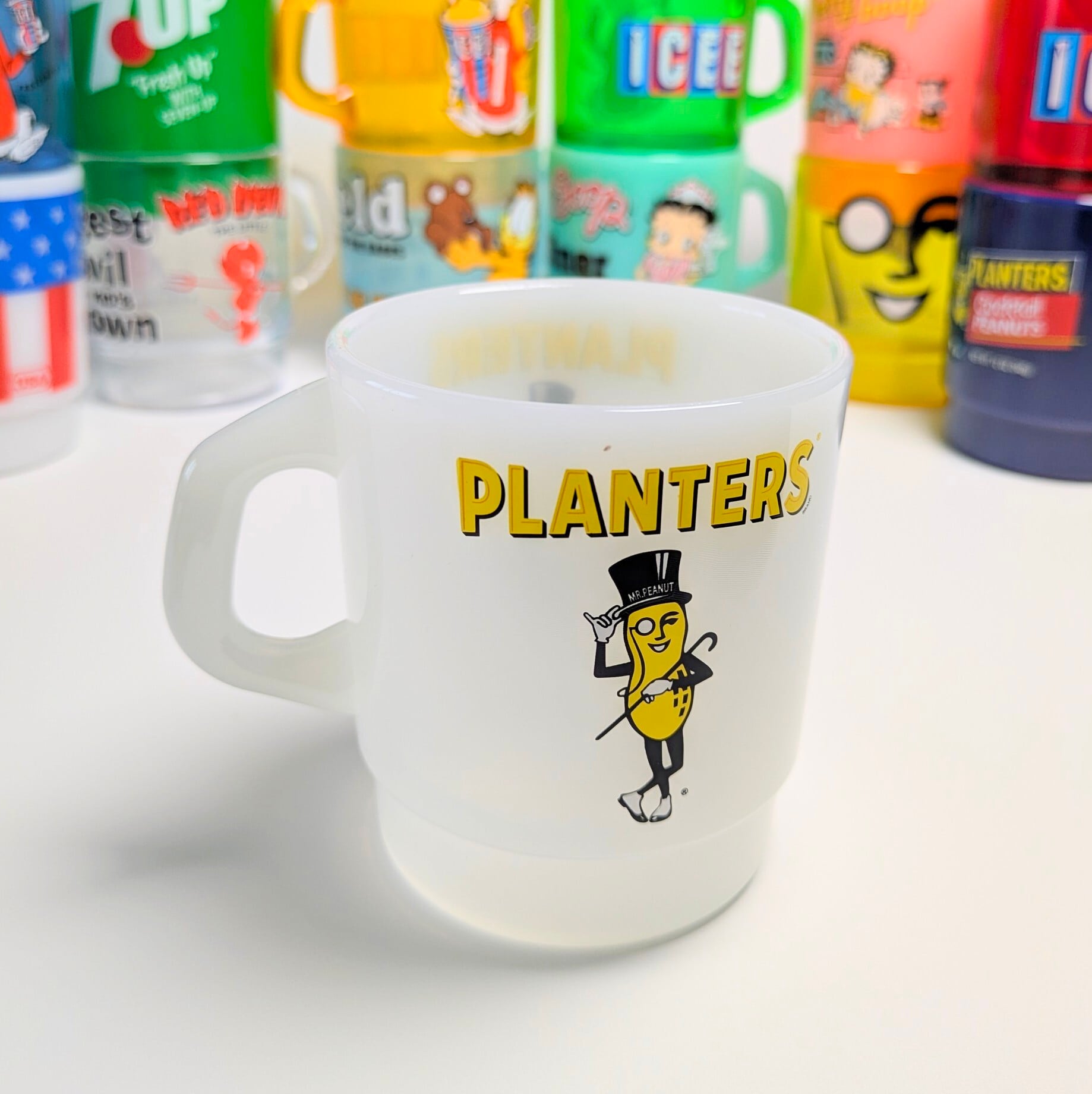 Mr. Peanut ミスターピーナッツ マグカップ セット売り アメリカ 雑貨 Mr. Peanut ミスターピーナッツ マグカップ セット売り アメリカ 雑貨