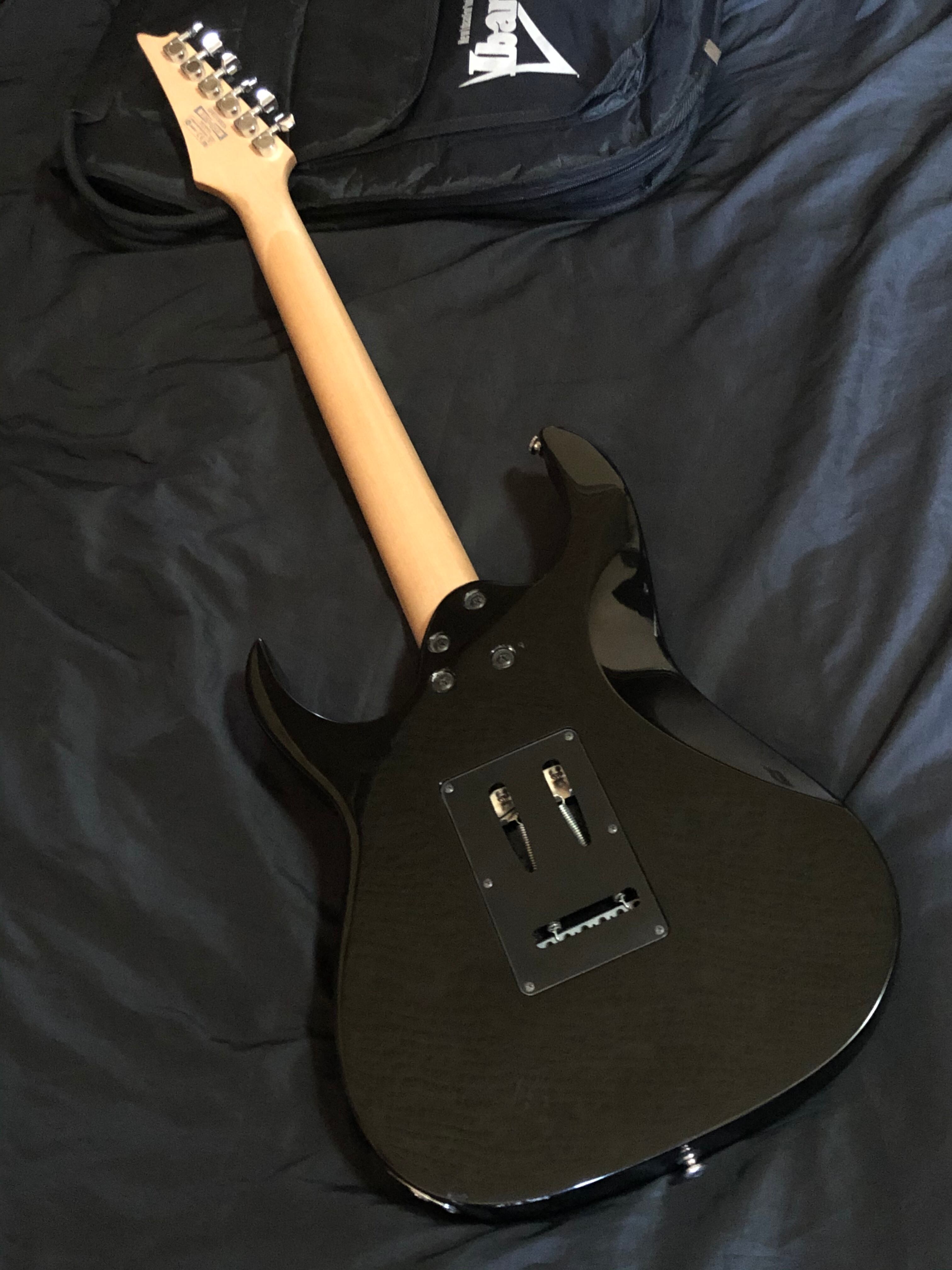 調整済】IBanez GRG150DX エレキギター 新品弦 調子良し低弦高！
