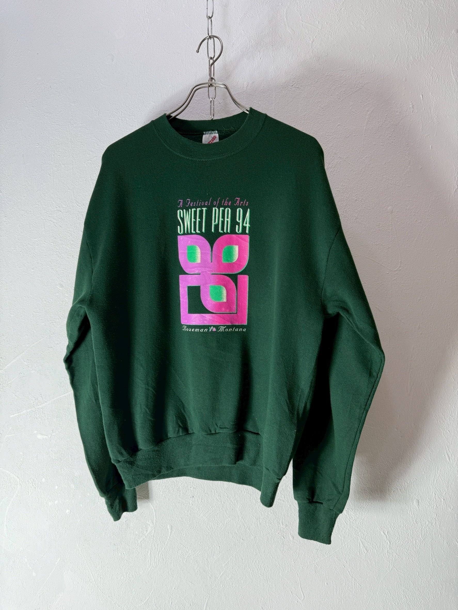 90’s USA made "Sweet Pea Festival” sweat shirt