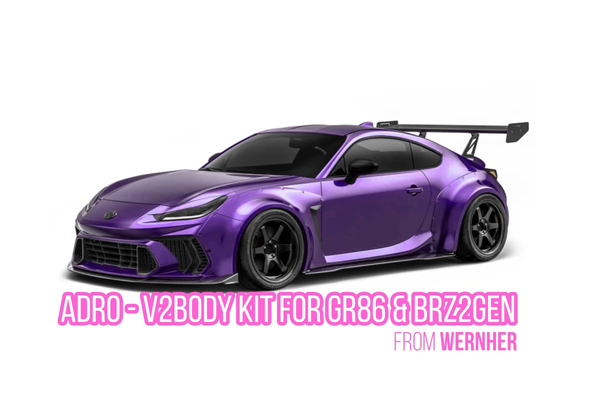adro GR86&BRZ2Gen V2-WIDE BODY KIT (V2 Complete KIT) | WERNHER WEB