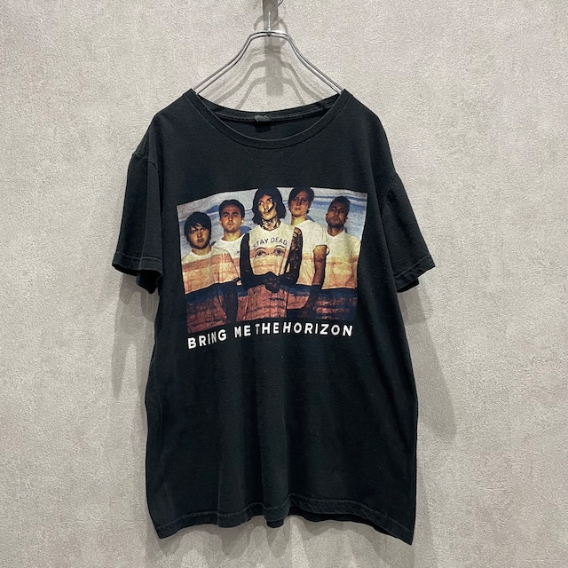 スタッフイチオシ バンドT 半袖Tシャツ T-shirt BRINGMETHEHORIZON  L ブラック