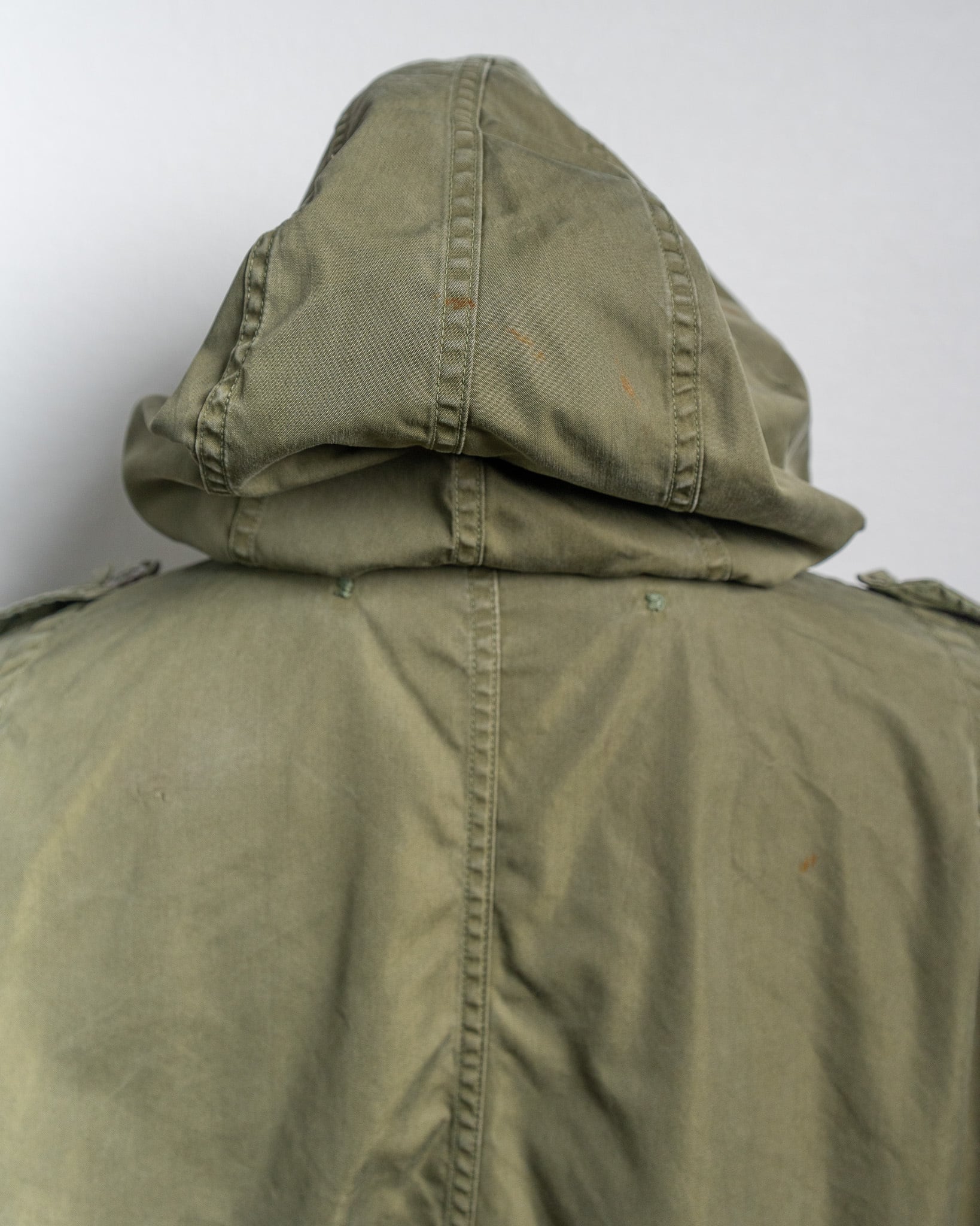 MEDIUM】Aluminum Zipper U.S.Army M-51 Field Parka Shell アメリカ軍