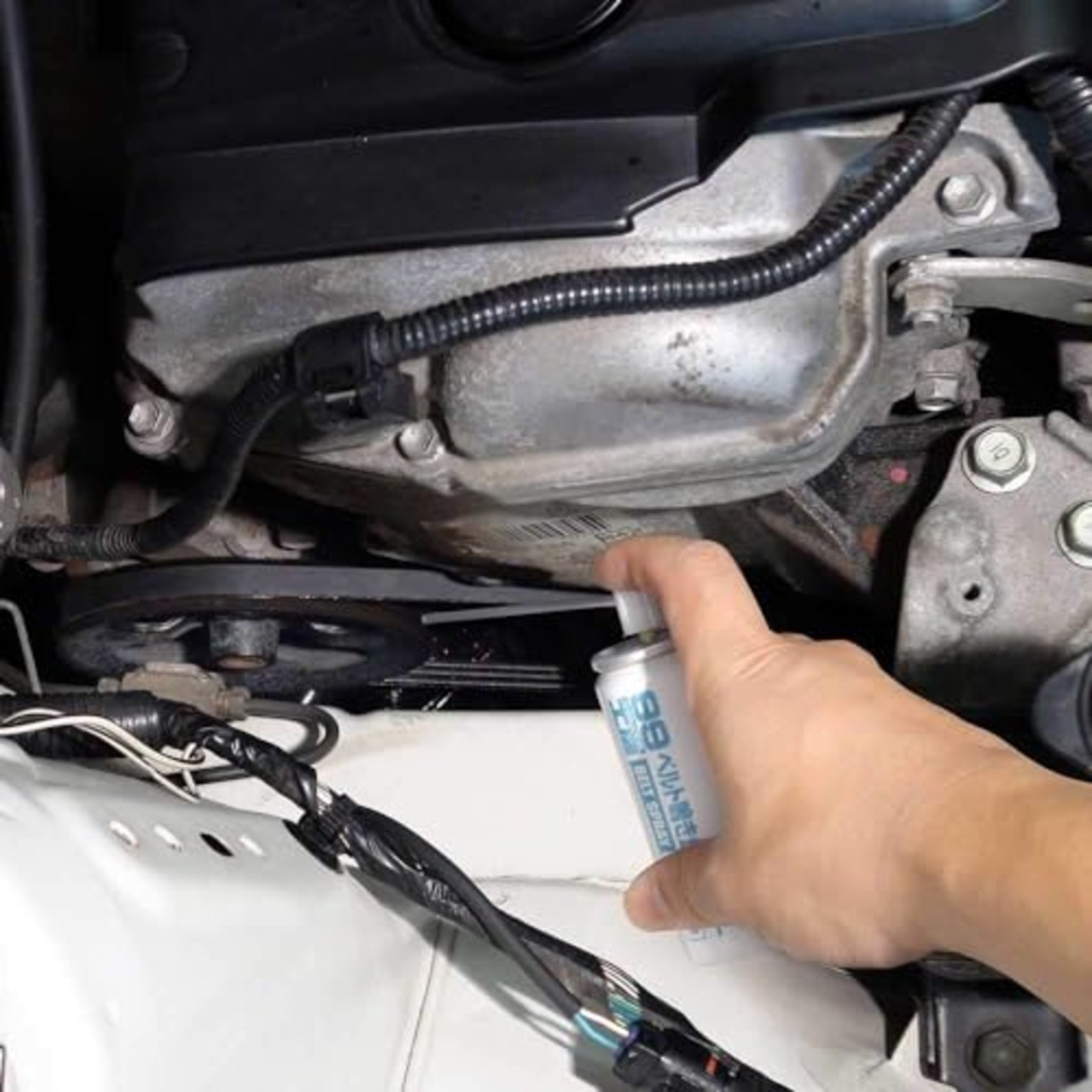 ソフト99(SOFT99) 99工房 補修用品 ベルト鳴き止めスプレー 40ml 自動車用ゴムベルトの滑り、鳴き止め 09111