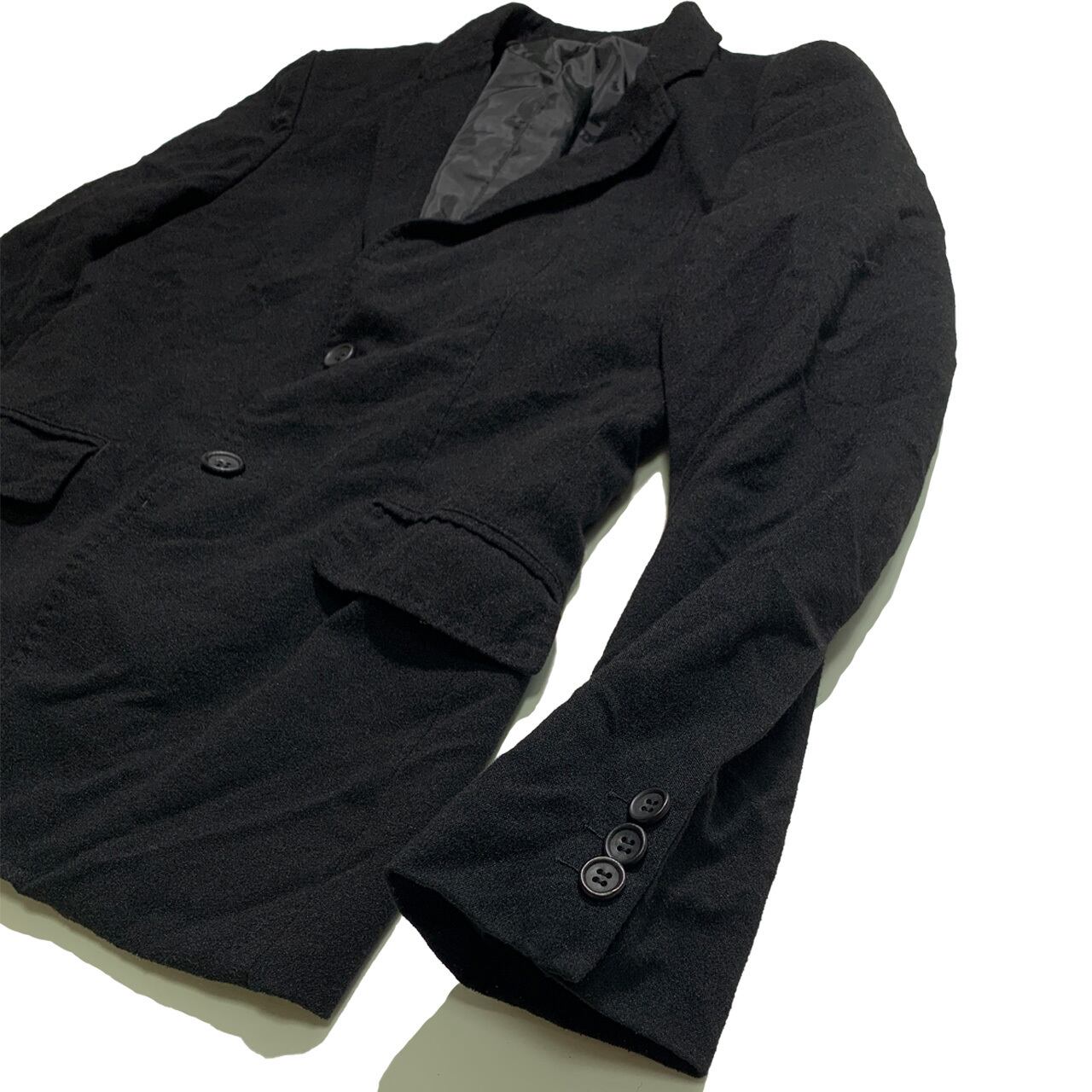 COMME des GARCONS HOMME / Overdyed Boiled Poly Jacket | sporesclothing
