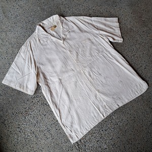 Carribian シルク混 ハバナシャツ used [205011]