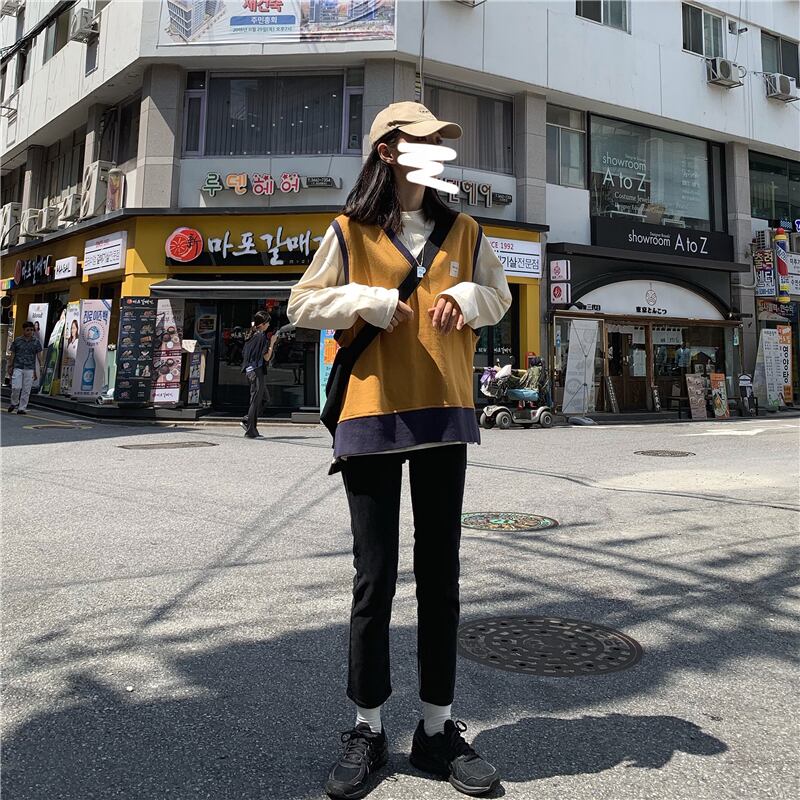 ブラックジーンズ スプリングオータムウェスト薄手パンツ 春物 秋物 試着室73972589806