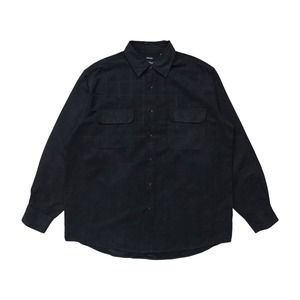 GEORGE FAUX SUEDE BUTTON SHIRT SIZE L (USED)