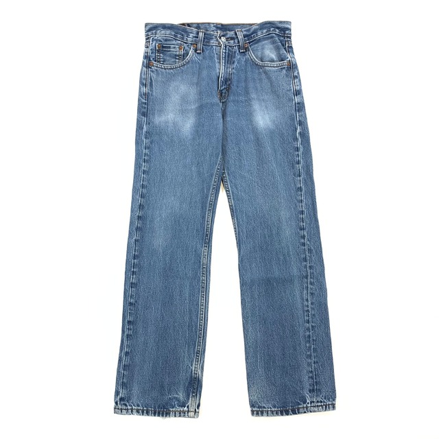 8750 リーバイス 505 デニムパンツ ストレート 定番  縦落ち W31