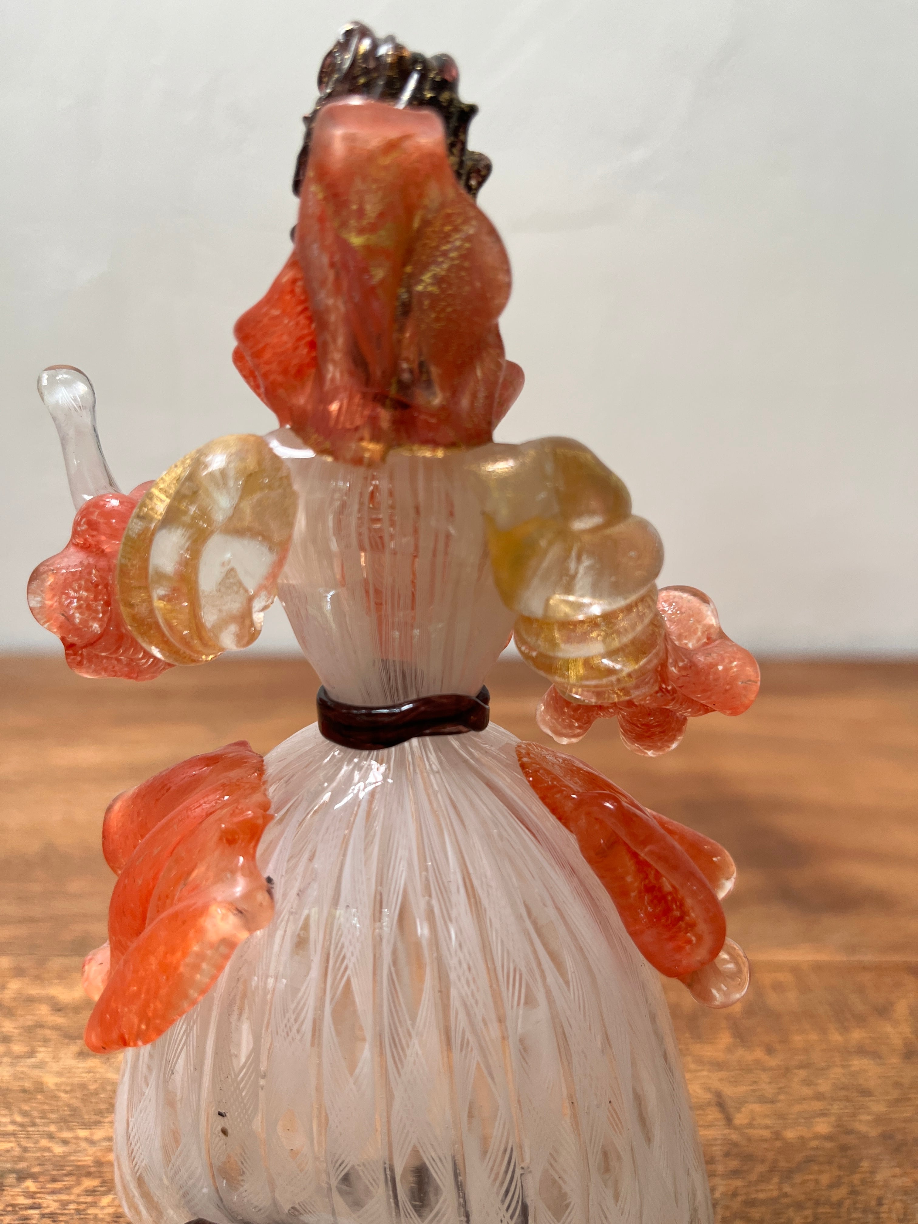 貴重　ベネチアンガラス　ドール　人形 ベネチア Crystal Doll＜ガラスドール・ベネチア・イタリア・人形