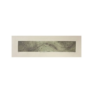 落合皎児【版画】Wind Mirror #3/10 — 1996 20(H) × 66(W)cm