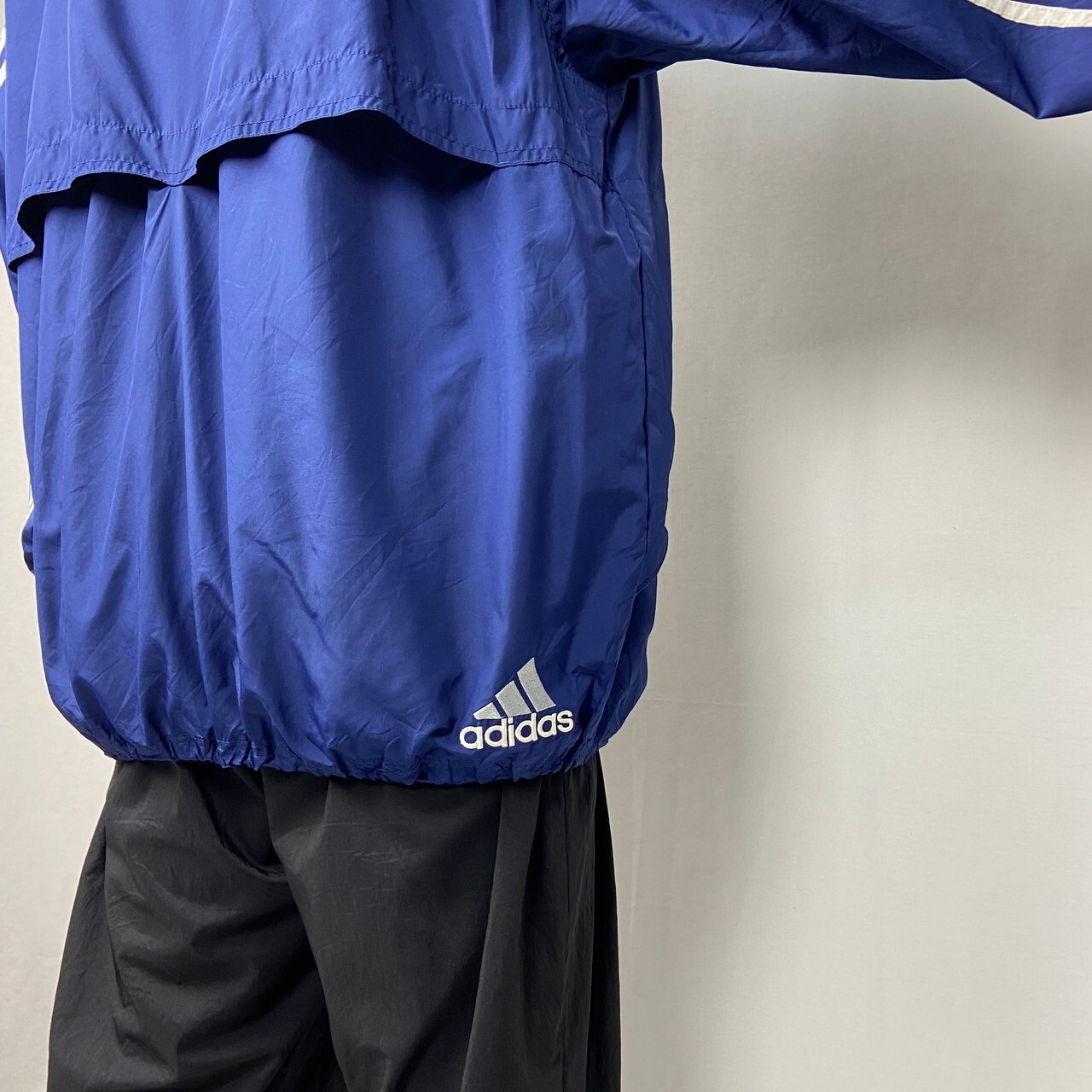 90年代 adidas アディダス ポリエステル プルオーバージャケット 