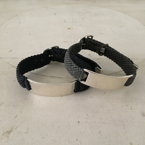 Scosha / Hand woven ID Bracelet