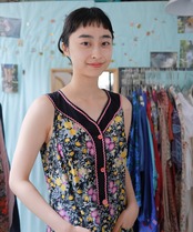 European flower dress