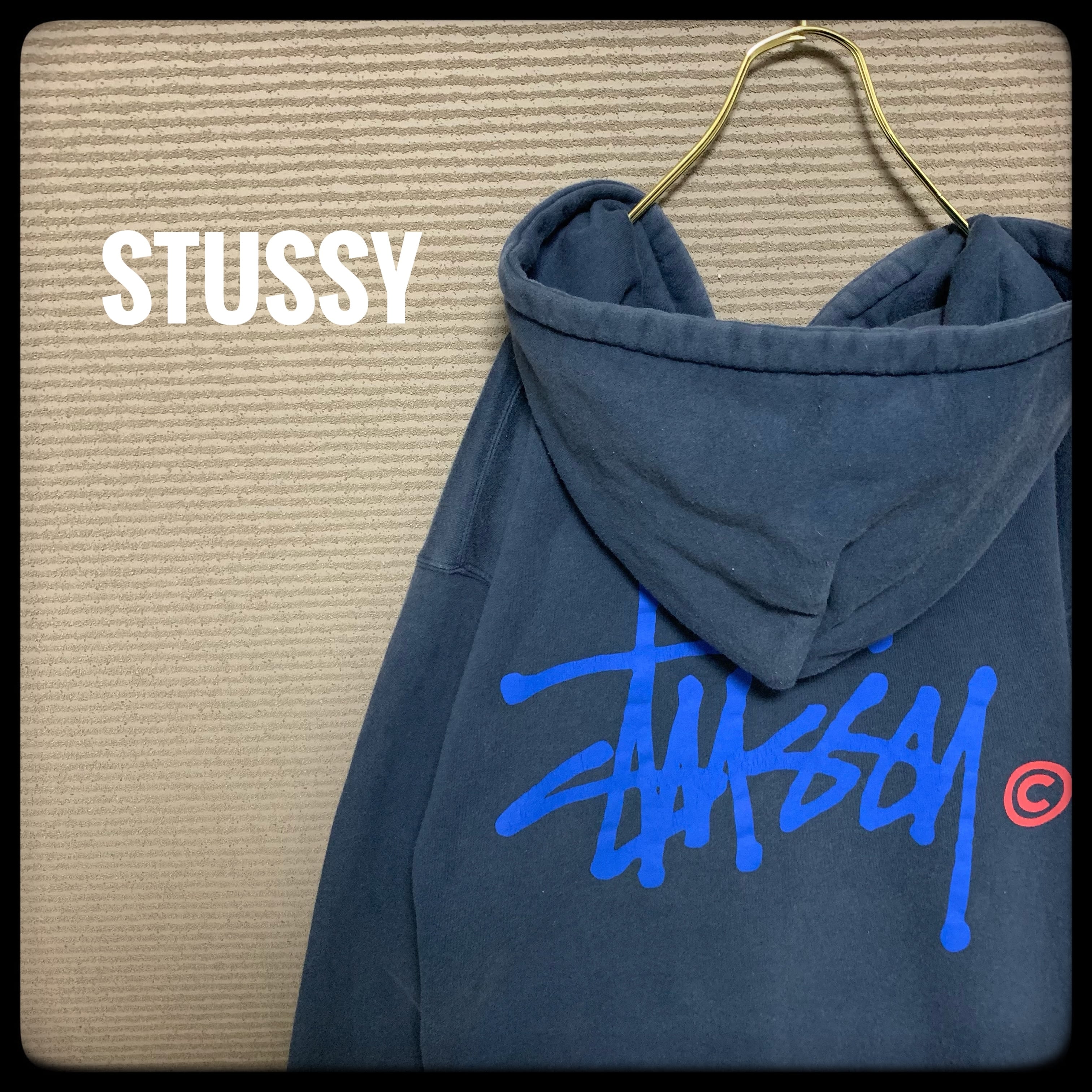 入手困難】old stussy ステューシー パーカー ジップ 古着 L | 古着屋