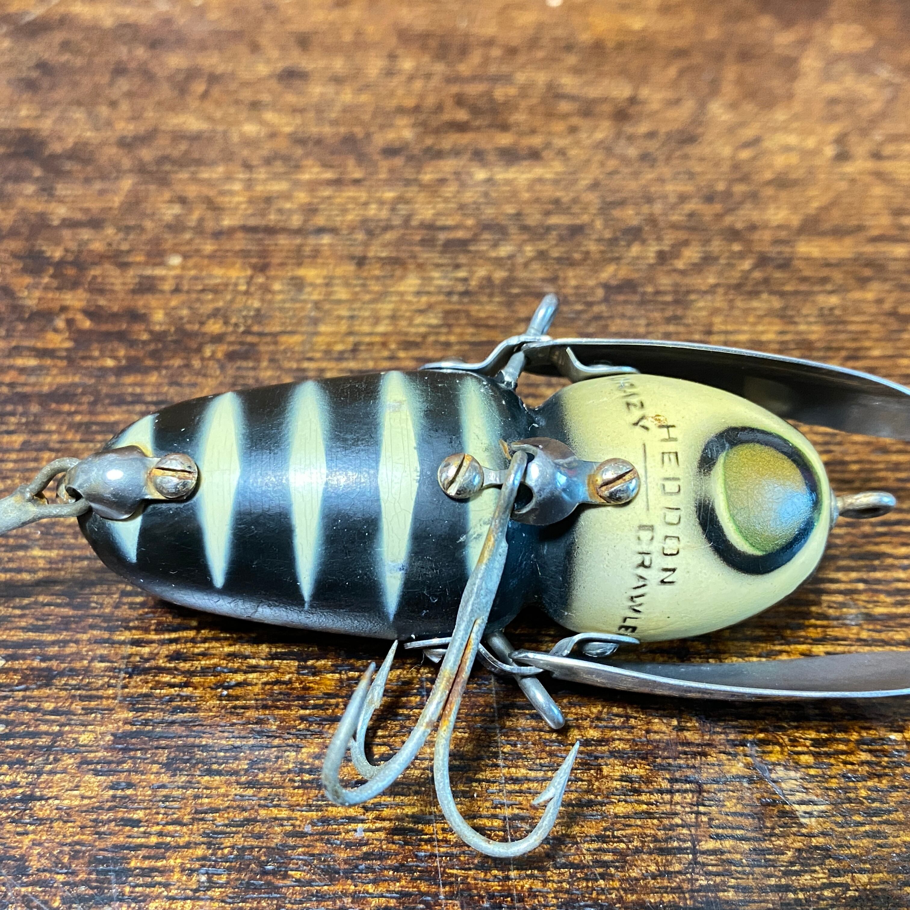 HEDDON CRAZY CRAWLER #2100 ドナリー BWH 箱付き 【公式通販】