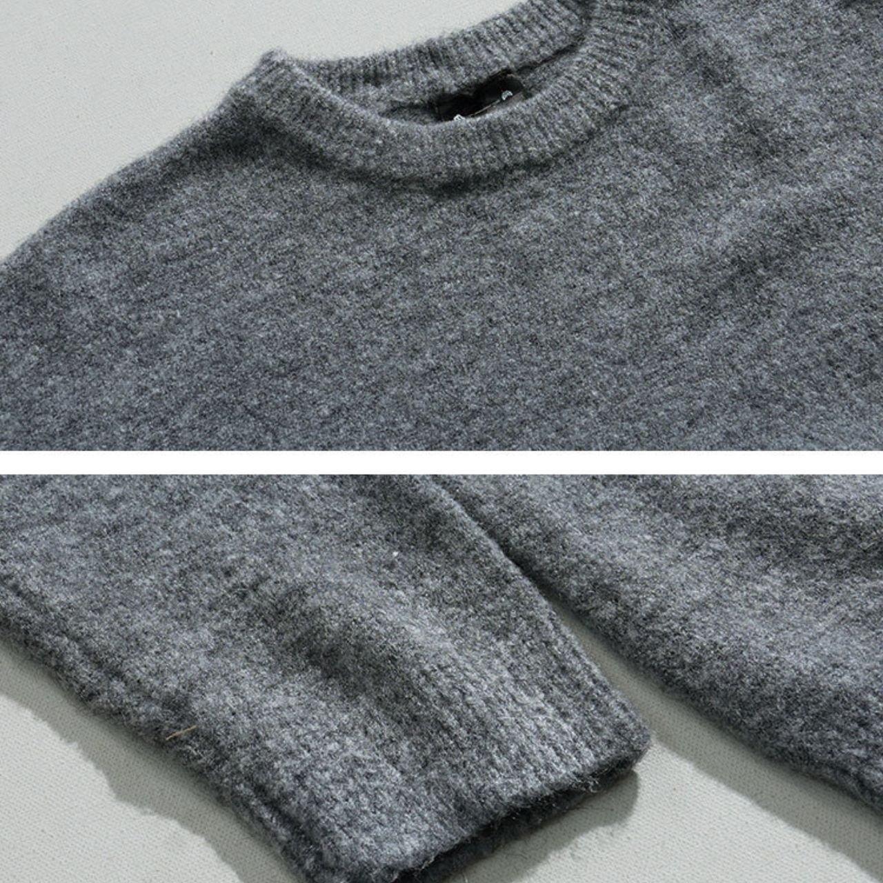 マーブルグレーニット　MT0080328