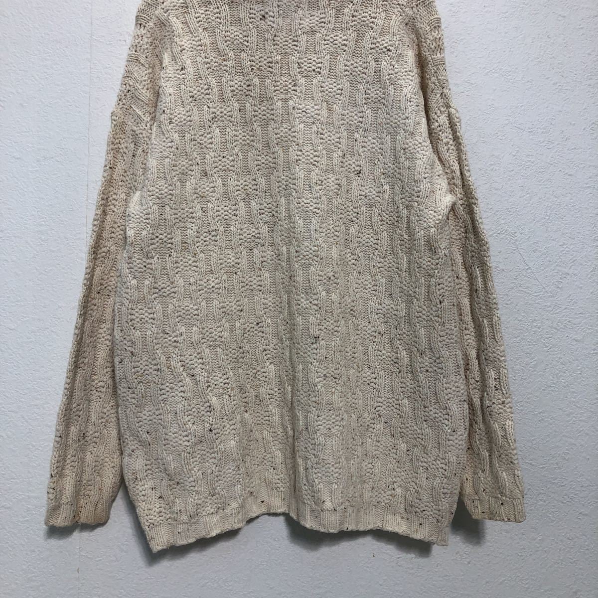 WOOLRICH コットン ニット セーター S ホワイト ウールリッチ WOOLRICH コットン ニット セーター S ホワイト ウールリッチ