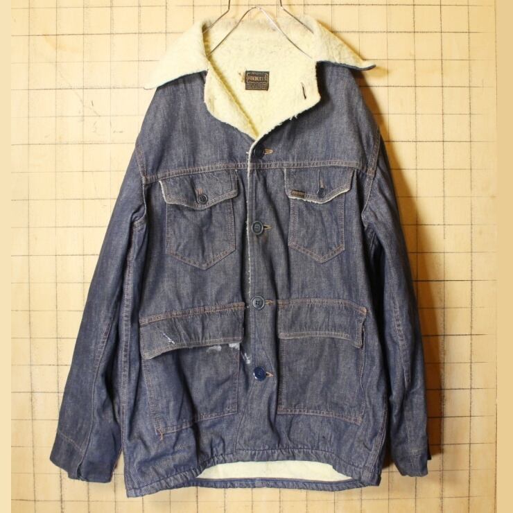 70s【VINTAGE】USA IMPORT カバーオール　デニム　レトロ