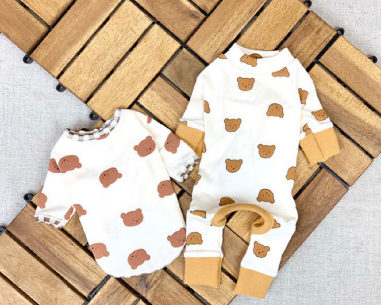 baby bear t-shirt XS ~ XL  /  犬服 新作 可愛い 犬の服 ドッグウェア 小型犬 中型犬 ペット 犬 猫 綿 top94