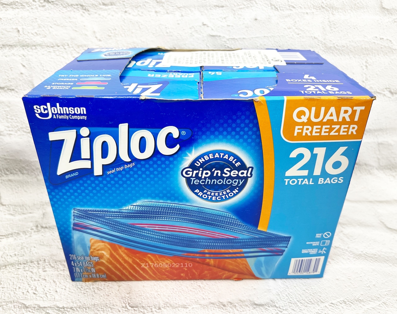 ZIPLOC フリーザ用（M）