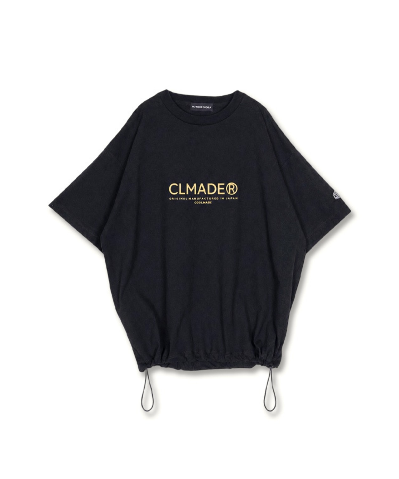 CL MADE メッセージプリントルーズＴシャツ (BLACK)　CQ-49013
