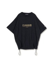 CL MADE メッセージプリントルーズＴシャツ (BLACK)　CQ-49013