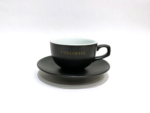 TYO COFFEE 有田焼コーヒーカップ＆ソーサーセット / Black - White