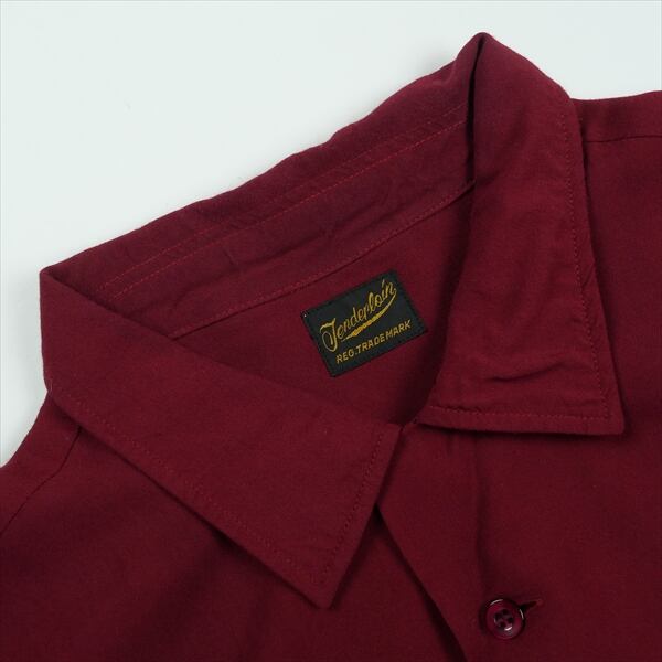 Size【S】 TENDERLOIN テンダーロイン T-RAYON SHT BURGUNDY 長袖