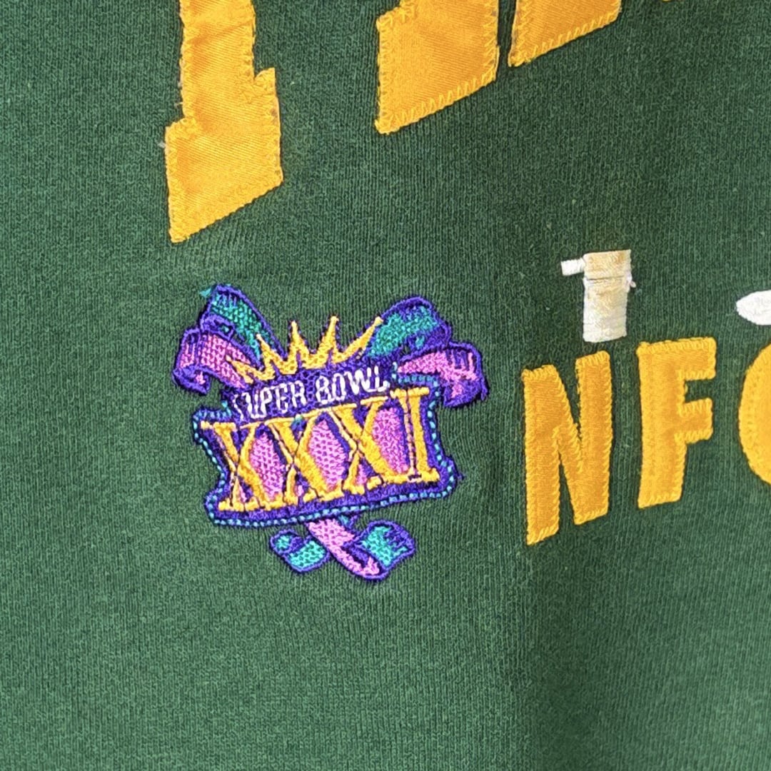90s グリーンベイパッカーズ　スウェット 1996 90s グリーンベイパッカーズ USA製 ヴィンテージスウェット