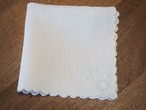 リネンナプキン　小さなアイレット刺繍（4-4） 画像1