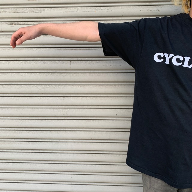 80s Harley-Davidson 両面プリントTシャツ　イーグル　XL 黒