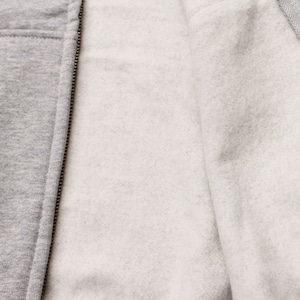 TST EMB ZIP PARKA #T.GREY