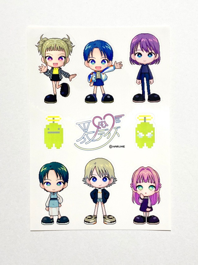なるめ 平成メモリーデイズ ちびキャラシール 新宿眼科画廊ショップページ