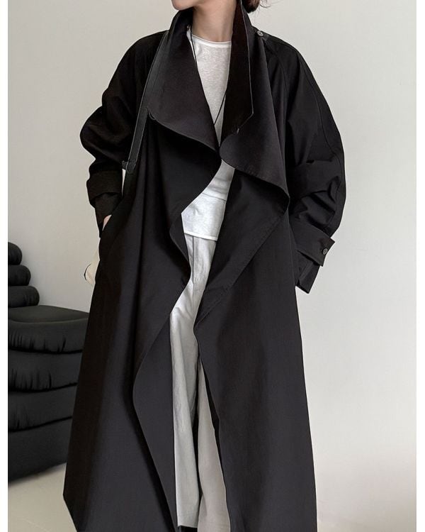 Standneck Rope Coat | Leonie