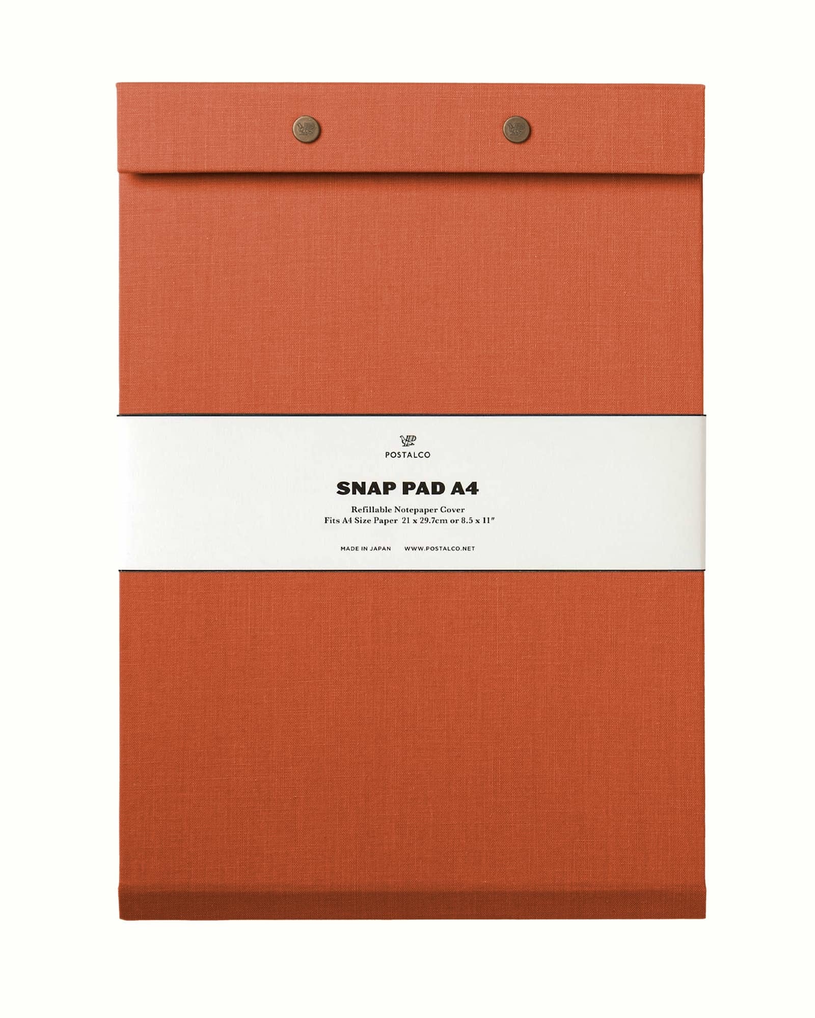 POSTALCO/ポスタルコ】スナップパッド SQ A4 (Tangerine) | 590&Co.