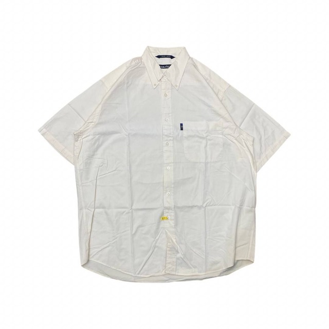 ノーティカ　半袖　ボタンダウンシャツ　白 半袖　ホワイト　L BDシャツ　　商品番号206